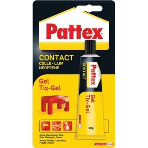 Pattex Colle De Contact Tix-Gel Tube De 50 G