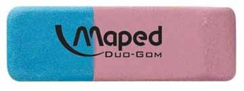 Maped Gomme Duo-Gom Format Large, Blister De 1 Pièce 30 Unité(S)