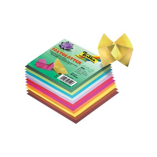 Folia Papier Origami Ft 20 X 20 Cm, Paquet De 100 Feuillets 1 Unité(S)