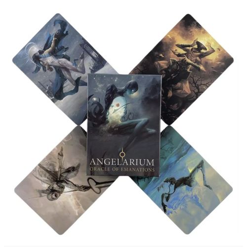 Angelarium: Oracle Of Emanations - 33 Cartes Couleur
