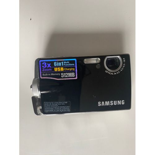 Camera Samsung VP-MS 15BL Compact 5.25 MPIX Zoom Optique 3X
