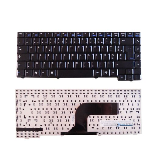 Clavier AZERTY Français noir type 04GN9V1KFRN2-2 pour ordinateur portable