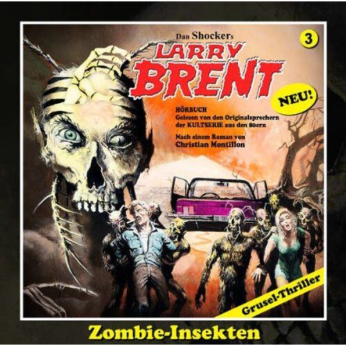 Larry Brent-Die Zombie-Insekten (3xcd)