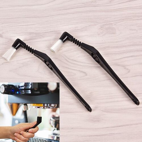 Brosse à poussière domestique, Machine à expresso, brosse de nettoyage de café, poignée en plastique, clavier, outils de nettoyage, accessoires de cuisine 1 pièce