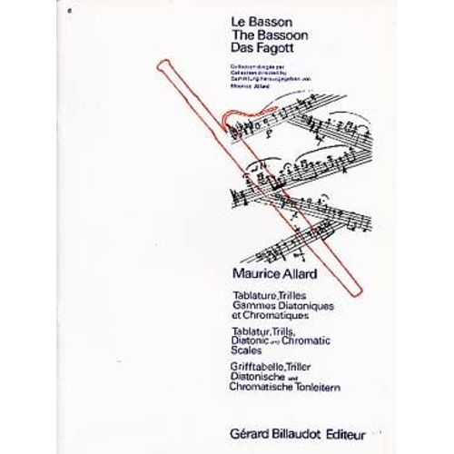 Allard : Tablature, Trilles, Gammes Diatoniques Et Chromatiques