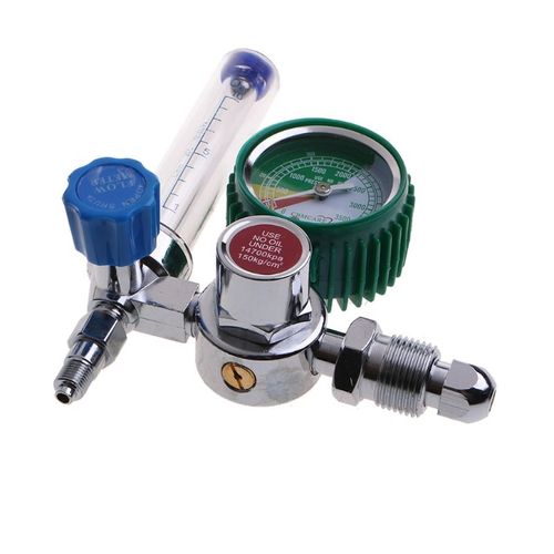 Régulateur d'oxygène, réducteur de pression O2 avec filetage mâle G-5/8, Compatible avec inhalateur, réduction de pression