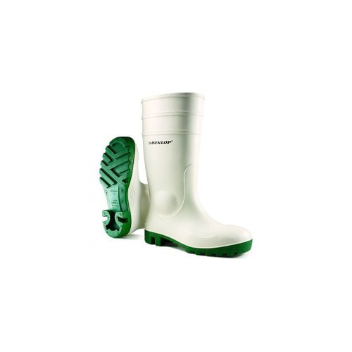 Bottes De Sécurité Industrie Alimentaire Agro Pvc Sb E Fo Sra Blanc Et Vert