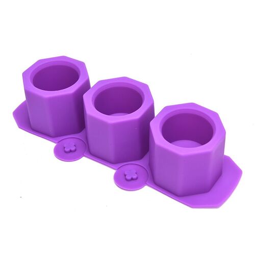 Moule géométrique créatif en Silicone, Pot de fleur en béton, Vase, décoration de bureau, bricolage, argile, silice