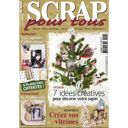 Scrap Pour Tous 26 - 7 Idées Créatives Pour Décorer Votre Sapin, Créez Vos Vitrines