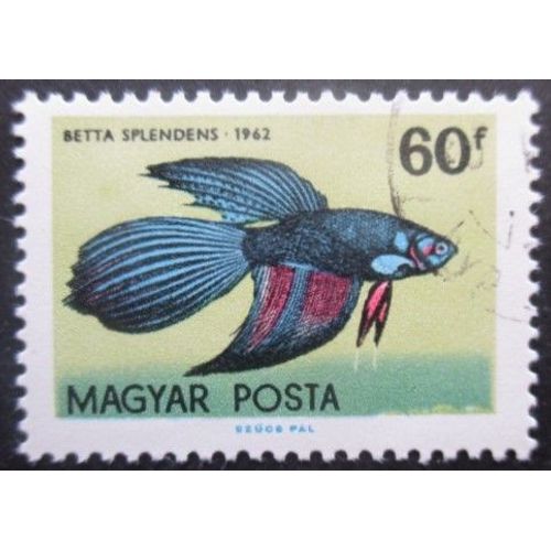 Hongrie N°1498 Poisson Oblitéré