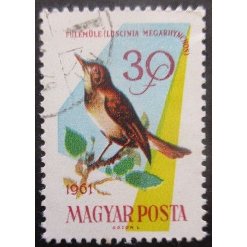 Hongrie N°1478 Oiseau Oblitéré