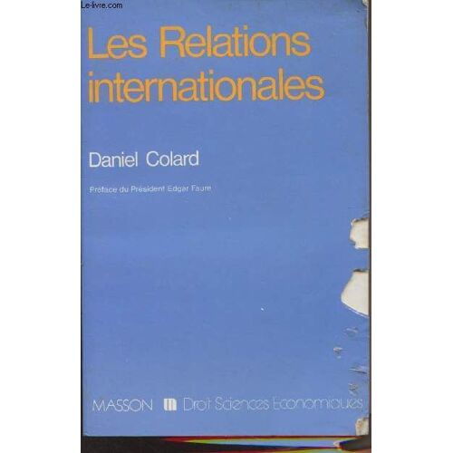 Les Relations Internationales - Droit Sciences Économiques