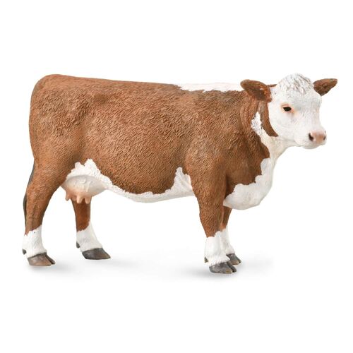Figurine La Ferme (L): Vache Hereford