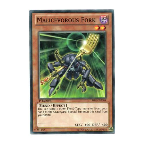 Yu Gi Oh! - Fourchette Malicevore - Shsp Fr004