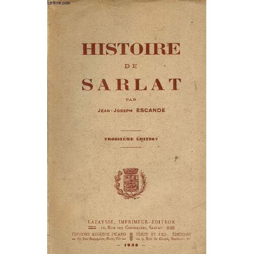 Histoire De Sarlat