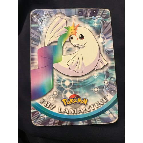 Carte Pokémon # 87 Lamantine - Topps - Nintendo - 1999