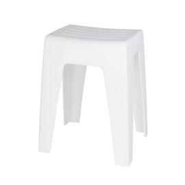 Tabouret Pour Salle De Bain Kumba - Blanc