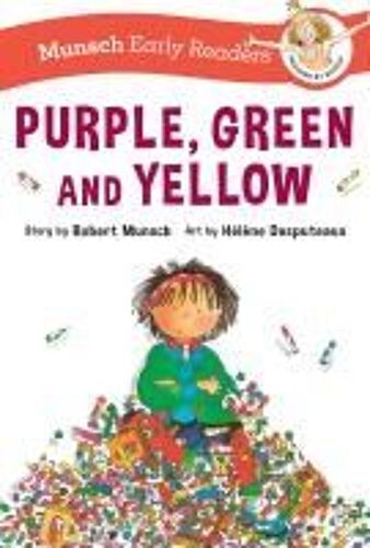 Purple, Green, And Yellow Early Reader