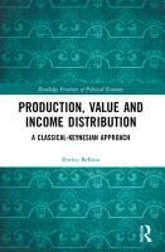 Production, Value And Income Distribution