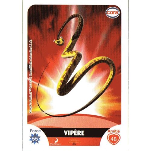 Carte À Collectionner Le Collector Cora Vipere Du Film Kung Fu Panda 2 N° 16 / 112 Dreamworks