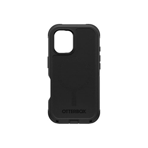 Otterbox Defender Series - Coque De Protection Pour Téléphone Portable - Compatibilité Avec Magsafe - Silicone - Noir - Pour Apple Iphone 16