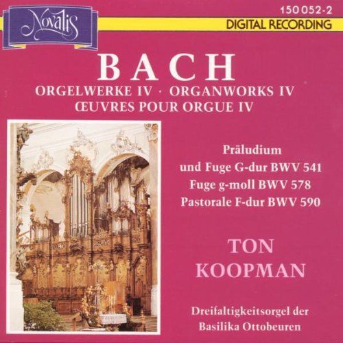 Oeuvres Pour Orgue Vol. 4 Koopman, Orgue