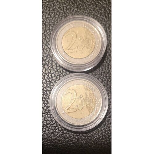 Piece Rare De 2€ Grèce Année2002 Avec Le S Dans L Étoile Du Bat