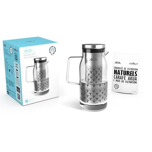 Cookut - Pichet En Verre Inox Filtrante - Multicolore