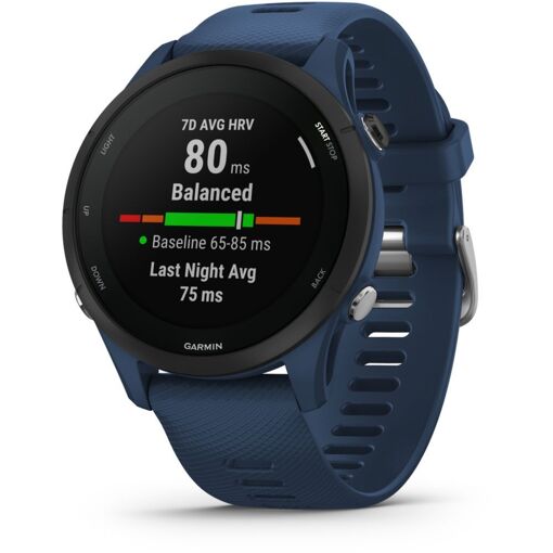 Montre Garmin Forerunner FR70 – Fitness Homme – Noire Et Bleue – Neuve (ouverte)