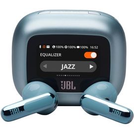 Ecouteurs sans fil Bluetooth JBL Live Flex 3 avec réduction de bruit Bleu
