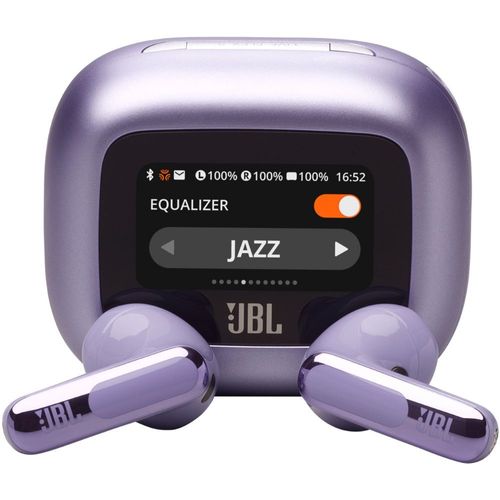 Ecouteurs sans fil Bluetooth JBL Live Flex 3 avec réduction de bruit Violet