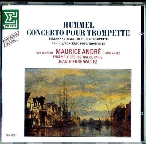 Concertos Pour Trompette, Hummel, Telemann, Neruda - Ensemble Orchestral De Paris