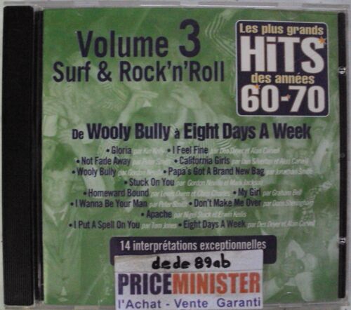 Les Plus Grands Hits Des Années 60-70 (Vol 3) Surf & Rock 'n' Roll