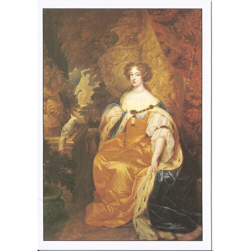 Caspar Netscher - Portrait De Marie Stuart