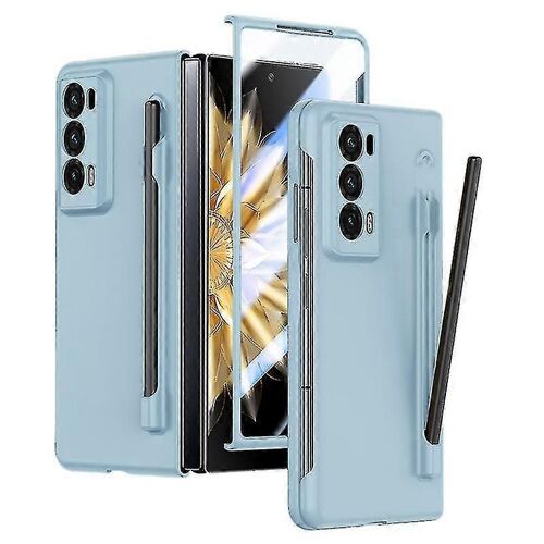 Pour Honor Magic V2 5g Étui De Téléphone Skin-Touch Avec Film En Verre Trempé Et Stylet
