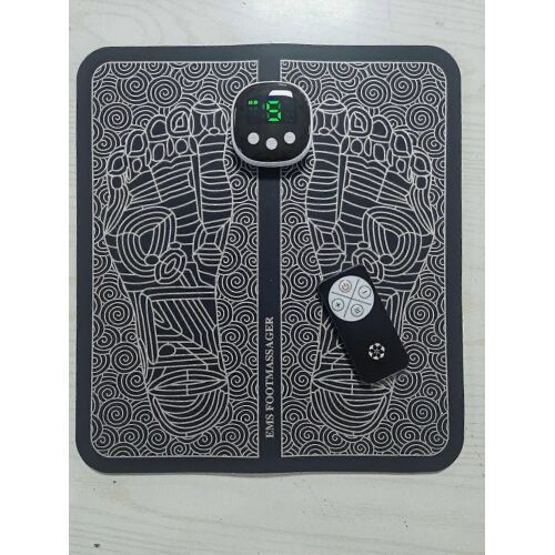 Tapis De Massage Des Pieds D'ems Pour Le Masseur De Stimulateur De Pieds De Neuropathie Pour Une Circulation Et Une Douleur Améliorées Soulagement De La Fasciite Plantaire, Relaxation Musculaire, Plia