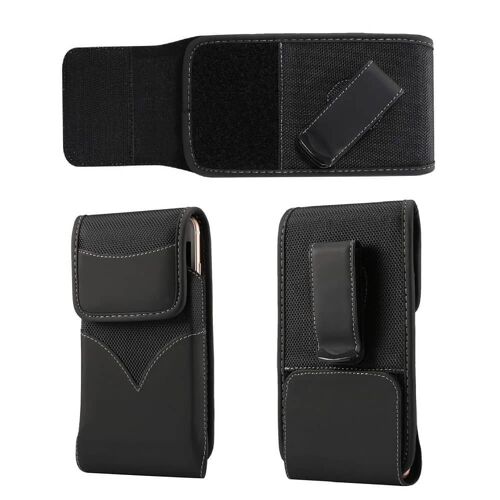 Nouveau Style Étui Housse Nylon Avec Rotation Clip De Ceinture Pour Oneplus Nord N10 5g (2020) - Noir - Dfvmobile