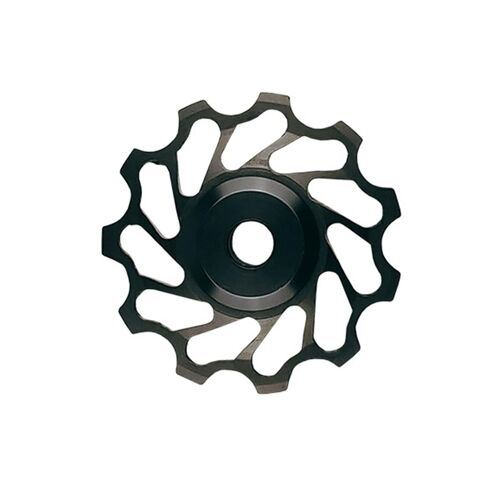 Kaesi11t/13t/17t Bike Pulley Wheel Wear-Resistant Smooth Hollow Out Anti Rust Rear Derailleur Wheel For Cycling