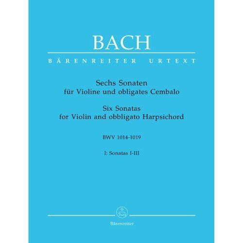 6 Sonaten Für Violine Und Cembalo Violine, Cembalo (Oder Klavier), Mit Bc-Stimme Für Viola Da Gamba (Oder Violoncello) Band 1