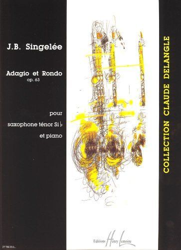 Adagio Et Rondo Saxophone Ténor Et Piano