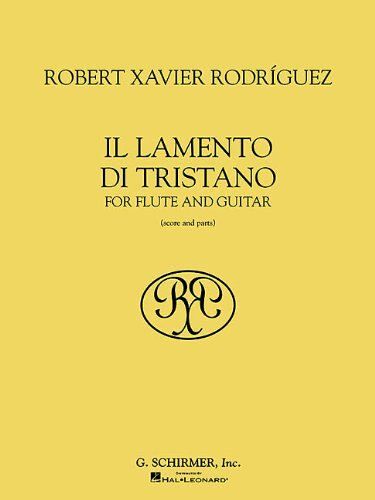 Il Lamento Di Tristano: For Flute And Guitar (Score And Parts)