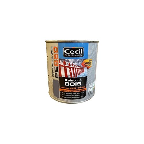 Peinture Bois Cécil Professionnel PEB60 Brun foncé
