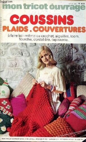 Catalogue Mon Tricot Ouvrage Coussins Plaids Couvertures N°14