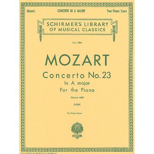 Concerto No. 23 In A, K.488