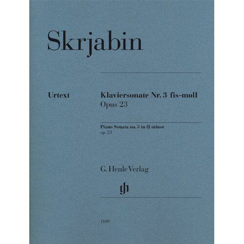 Skrjabin, A: Klaviersonate Nr. 3 Fis-Moll Op. 23