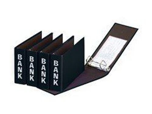 Pagna Bankordner "Basic Colours", F¿R Kontoausz¿Ge, Schwarz