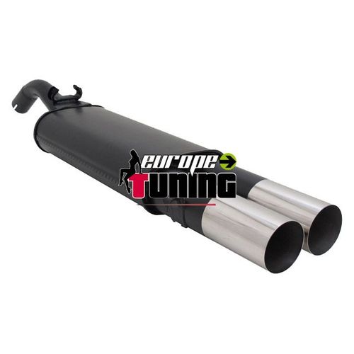 Pot Echappement Sport 2x90mm Golf 2 Rond