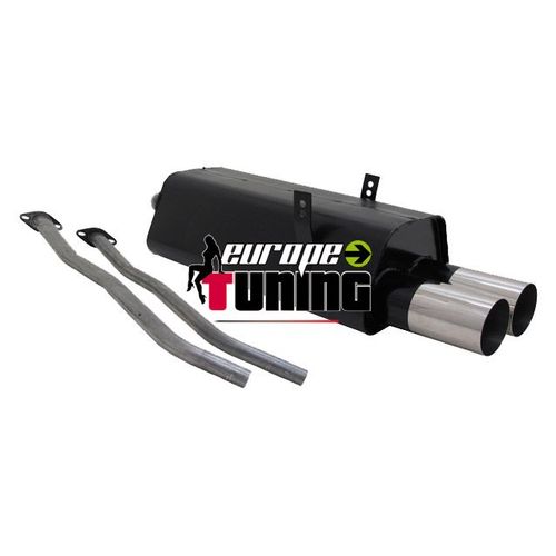 Echappement Sport E36 325i 2x90mm Rond