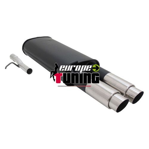 Pot Echappement Sport Passat 96-05 2x76mm Perf
