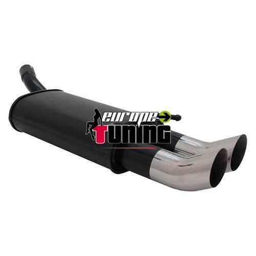 Pot Echappement Sport Corsa B 2x76mm Dtm